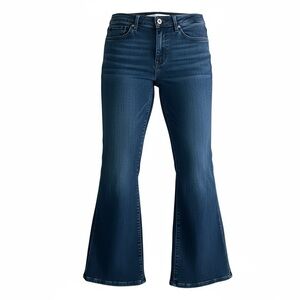 Levi’s Signature Mid Rise Bootcut Jeans Dark Wash Size 6S / 28x30